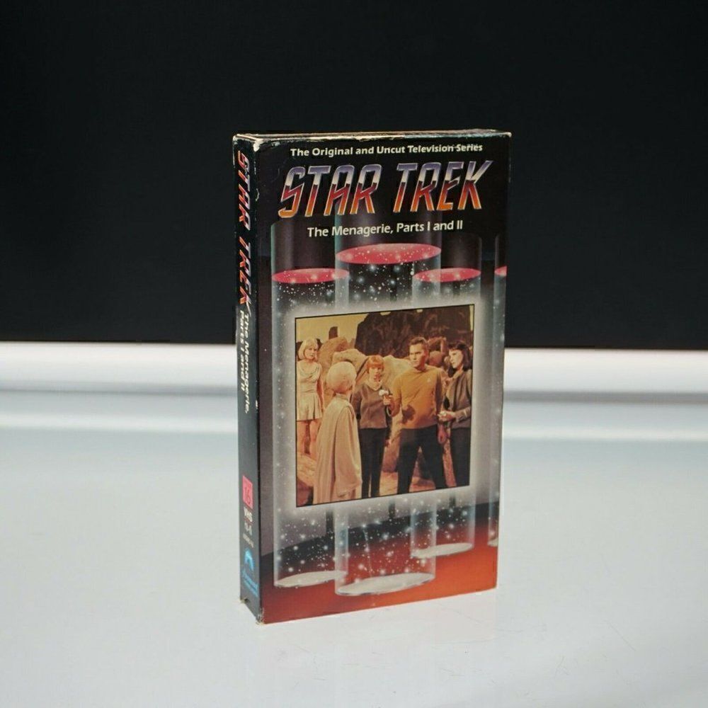 1966 Star Trek Original TV Series VHS Episode 16 Menagerie Part I II
